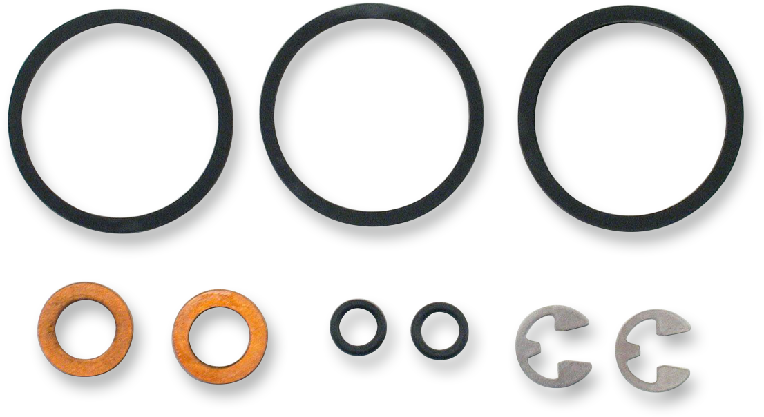 HAWG HALTERS 4-Piston Brake Caliper Rebuild Kit