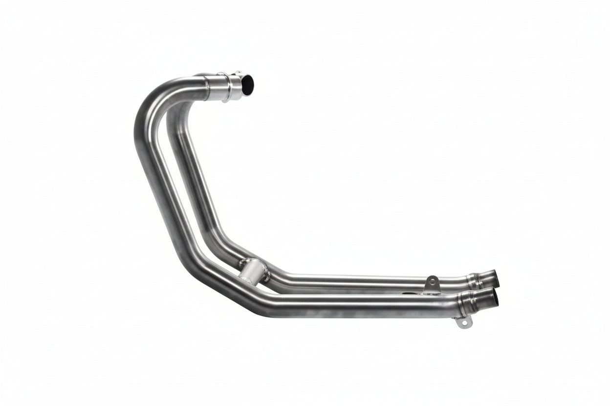 71664mi Arrow Triumph Thruxton 1200 / R 2016-2020 IN STOCK Arrow 71664mi Triumph Thruxton/Speed Twin 1200/1200r Stainless Steel Coll. Without Cat For Original And Arrow Silencers