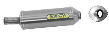 71698ao Arrow Kawasaki ER-6N / F 2005-2011 & Versys 650 2007-2014 Maxi Race-Tech Exhaust, Aluminum for Kawasaki ER-6N / F & Versys 650 71698AO