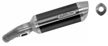 Arrow Suzuki Exhaust Muffler Arrow Thunder Dark Suzuki GSX-R 600 i.e. (06-07) Suzuki GSX-R 750 i.e. (06-07) 71702aon