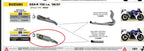Arrow Suzuki Gsx-R 600/ 750 06-07 Aluminium Homologated Exhaust For Stock And Arrow Collectors 71702ao