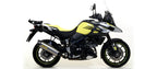 Arrow Suzuki Dl 1000 V-Strom V-Strom 1000 / 1050 2014-2019 Homologated Aluminium Maxi Race-Tech Silencer With Carbon End Cap For Original Collectors 71816ak