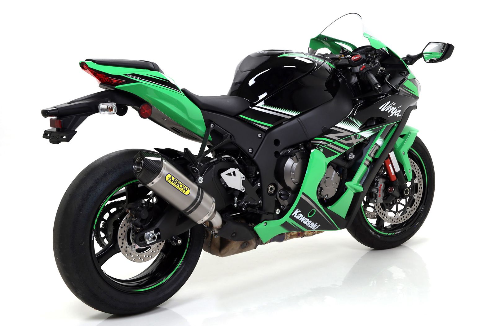 Arrow Race-Tech Slip-On Exhaust ZX-10R 16-20 71841PK