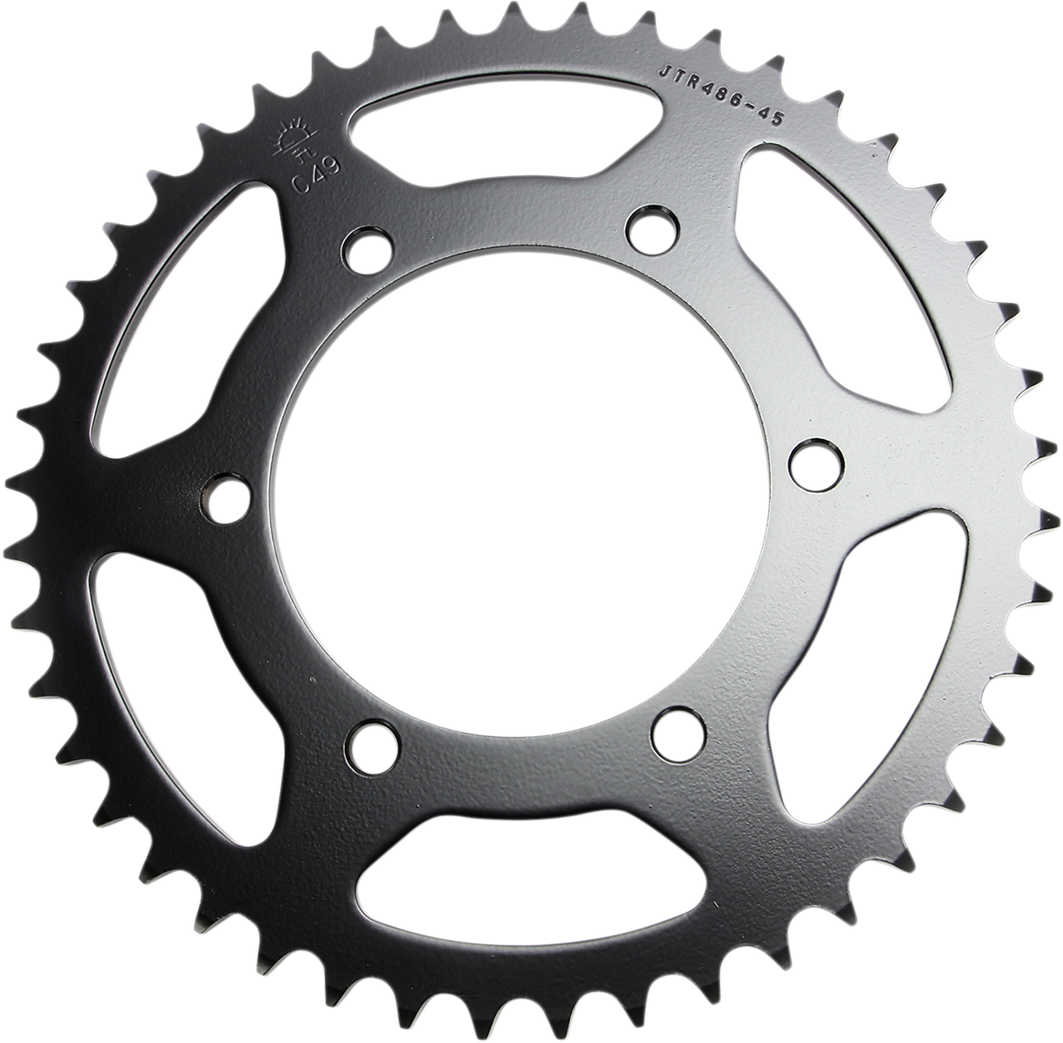 JT SPROCKETS Steel Rear Sprocket - Sprocket / Rear / Kawasaki/Yamaha / 45-Tooth JTR486-45