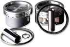 MILLENNIUM M-Spec Replacement Piston Kit - Piston Kit / +5.00 mm / Big Bore / M-Spec / Polaris 1000 0910-5034