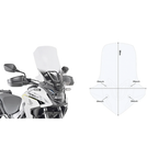 GIVI D1171ST Specific Screen Smoked for Honda CB500X