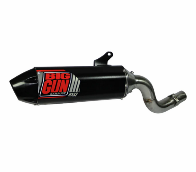 13-1612 Big Gun 93-23 Honda XR 650L EXO Aluminum Slip On Exhaust