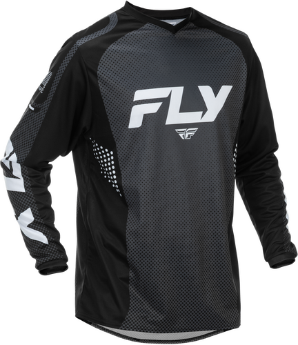 FLY Racing F-16 Jersey (2026) - Black / White - View 7