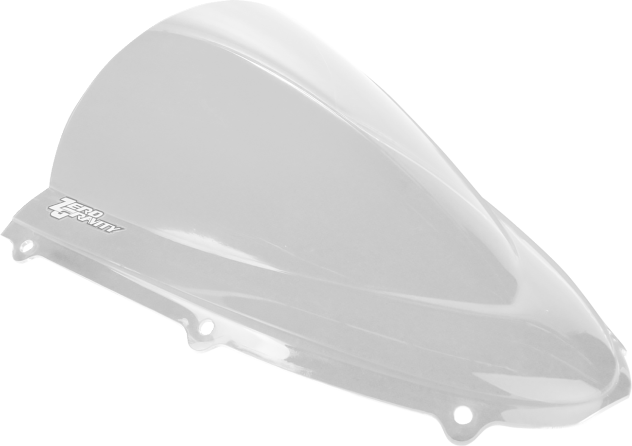 ZERO GRAVITY Double Bubble Windscreen - Clear