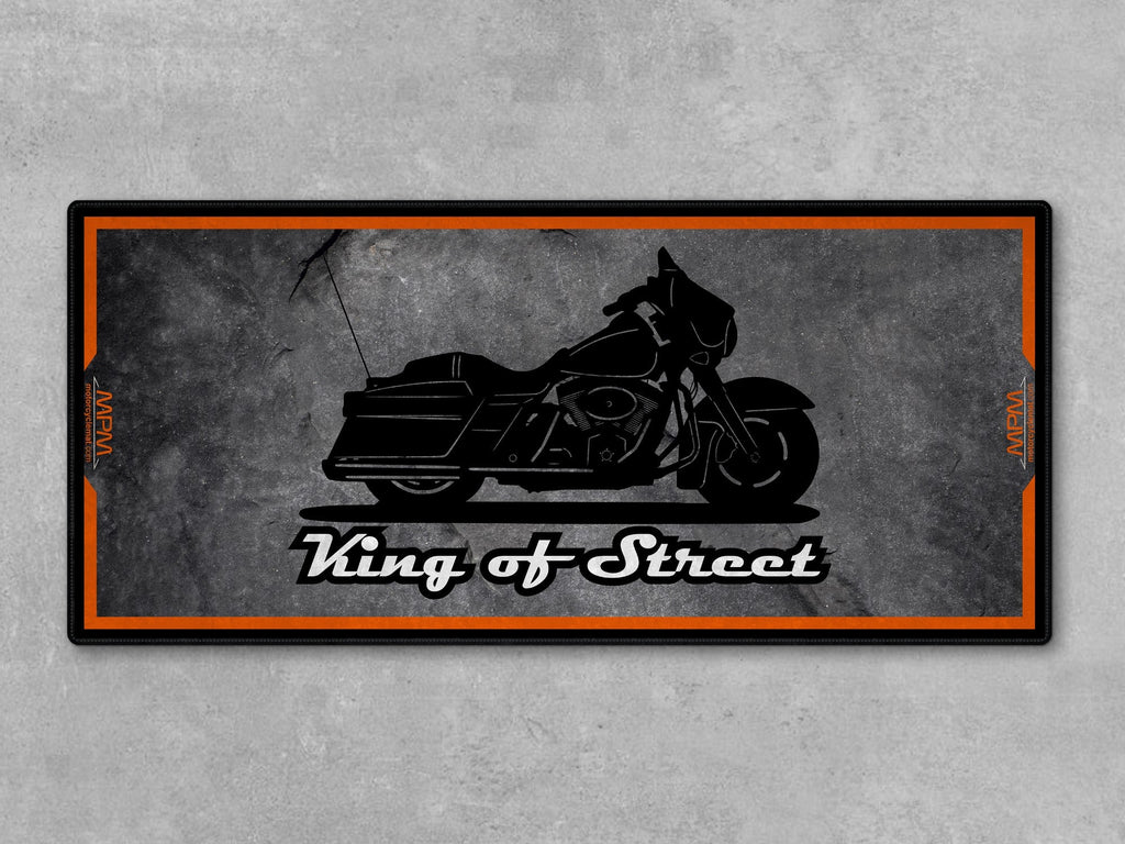MPM Motorcycle Mat for Cruiser Motorcycle "King of Street" - MM7264