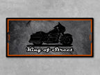 MPM Motorcycle Mat for Cruiser Motorcycle "King of Street" - MM7264