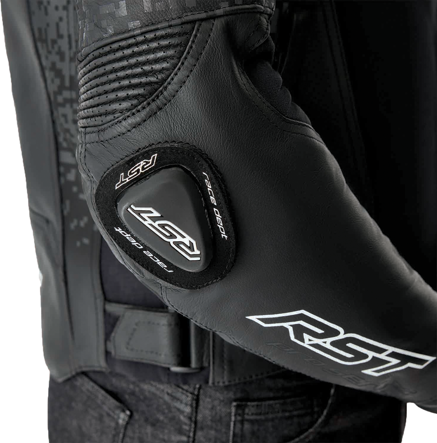 RST Pro Series Supersport-K CE Men's Leather Jacket - Black - View 4