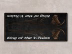MPM Motorcycle Mat for Cruiser Motorcycle "King of the V-Twins" - MM7302