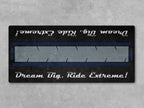 MPM Motorcycle Mat for Cruiser Motorcycle "Dream Big, Ride Extreme" - MM7310