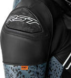 RST Pro Series Supersport-K CE Men's Leather Jacket - Grey / Black - View 22