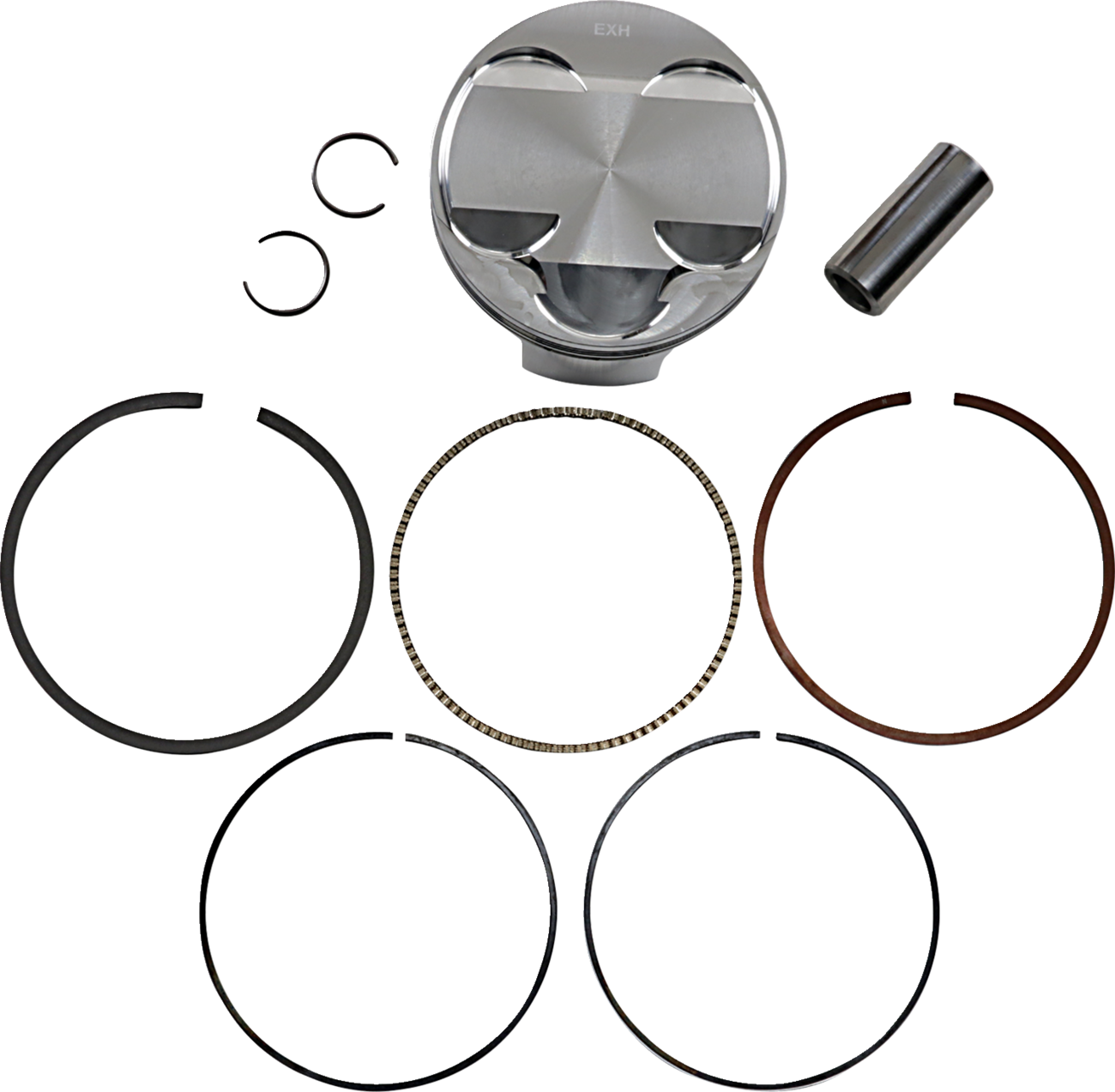 JE PISTONS Pro Series Piston Kit - Piston Kit / 96.00 mm / 13.5:1 CR / Honda 0910-5872