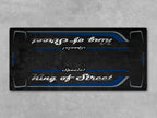 MPM Motorcycle Mat for Cruiser Motorcycle "Special King of Street" - MM7345