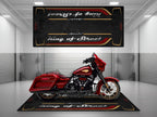 MPM Motorcycle Mat for Cruiser Motorcycle "Special King of Street" - MM7345