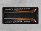 MPM Motorcycle Mat for Cruiser Motorcycle "Glide Beyond Limits - King of Road " - MM7350