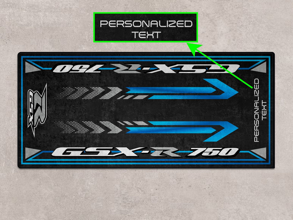 MPM Motorcycle Mat for Suzuki GSX-R750 - MM7356