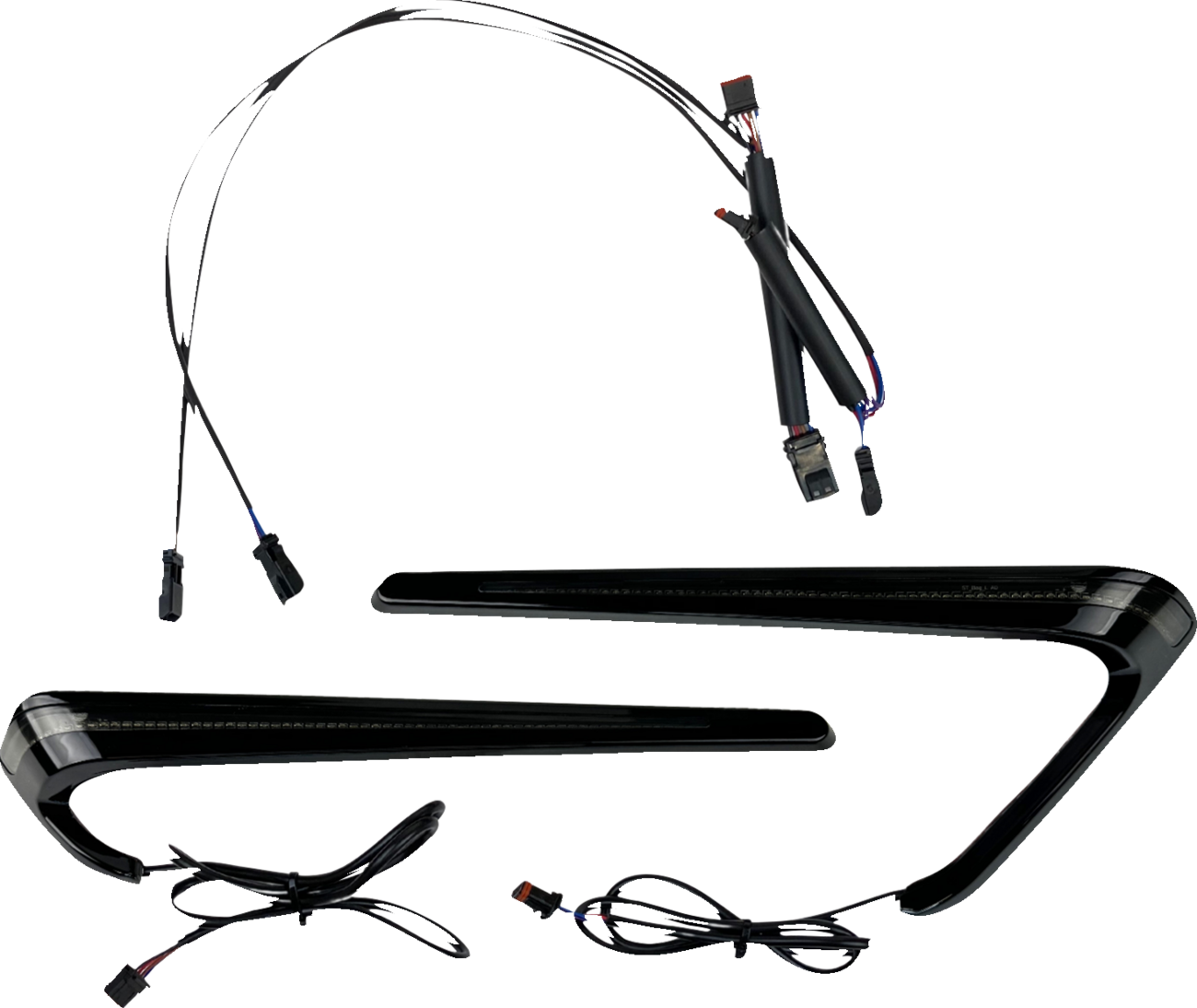 CUSTOM DYNAMICS Saddlebag Lights - LED / Smoke Lens 2040-3198