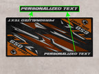 MPM Motorcycle Mat for Suzuki DR650S - MM7381