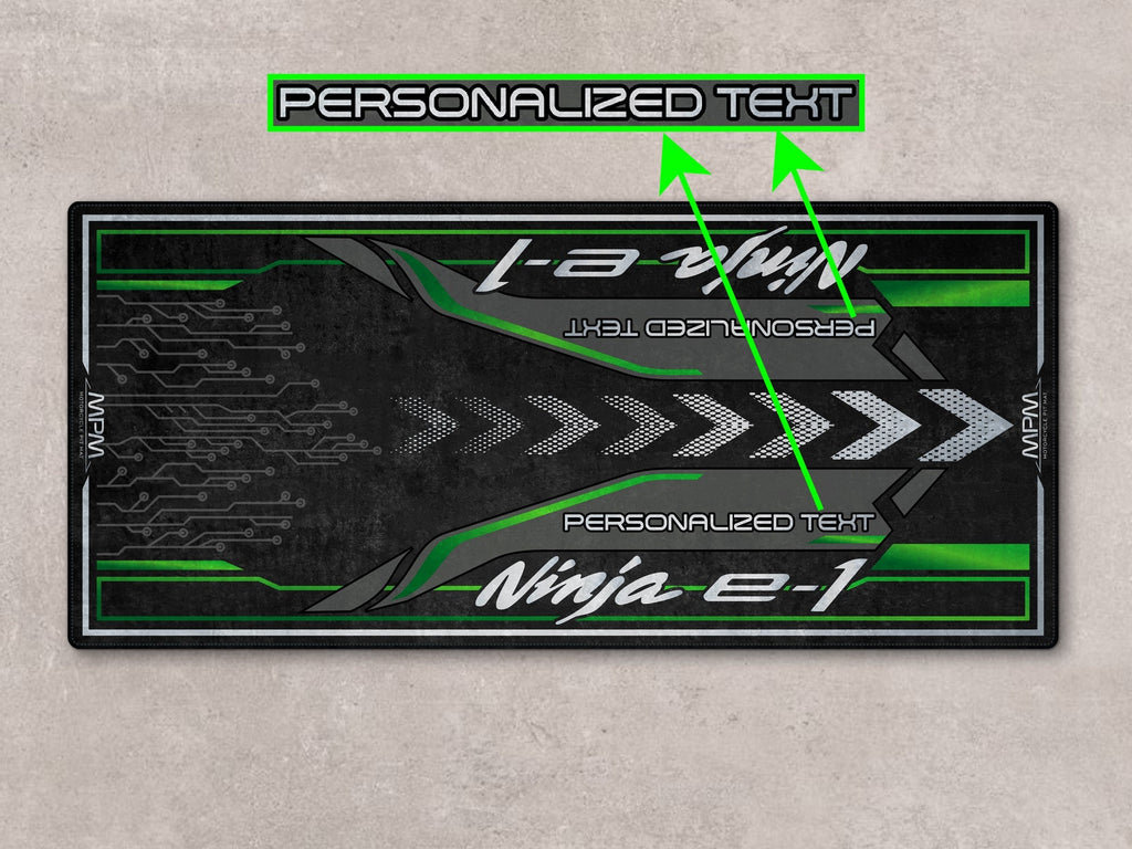 MPM Motorcycle Mat for Kawasaki Ninja e-1 - MM7385