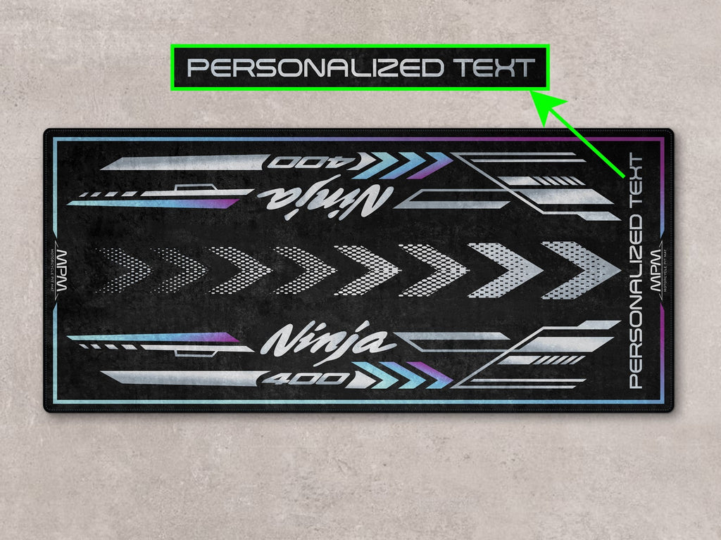 MPM Motorcycle Mat for Kawasaki Ninja 400 - MM7386