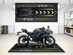 MPM Motorcycle Mat for Kawasaki Ninja 650 - MM7388