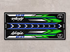 MPM Motorcycle Mat for Kawasaki Ninja ZX-6R 40th Anniversary - MM7397