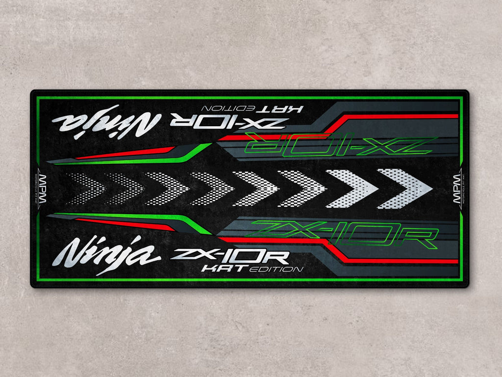 MPM Motorcycle Mat for Kawasaki Ninja ZX-10R KRT Edition - MM7399