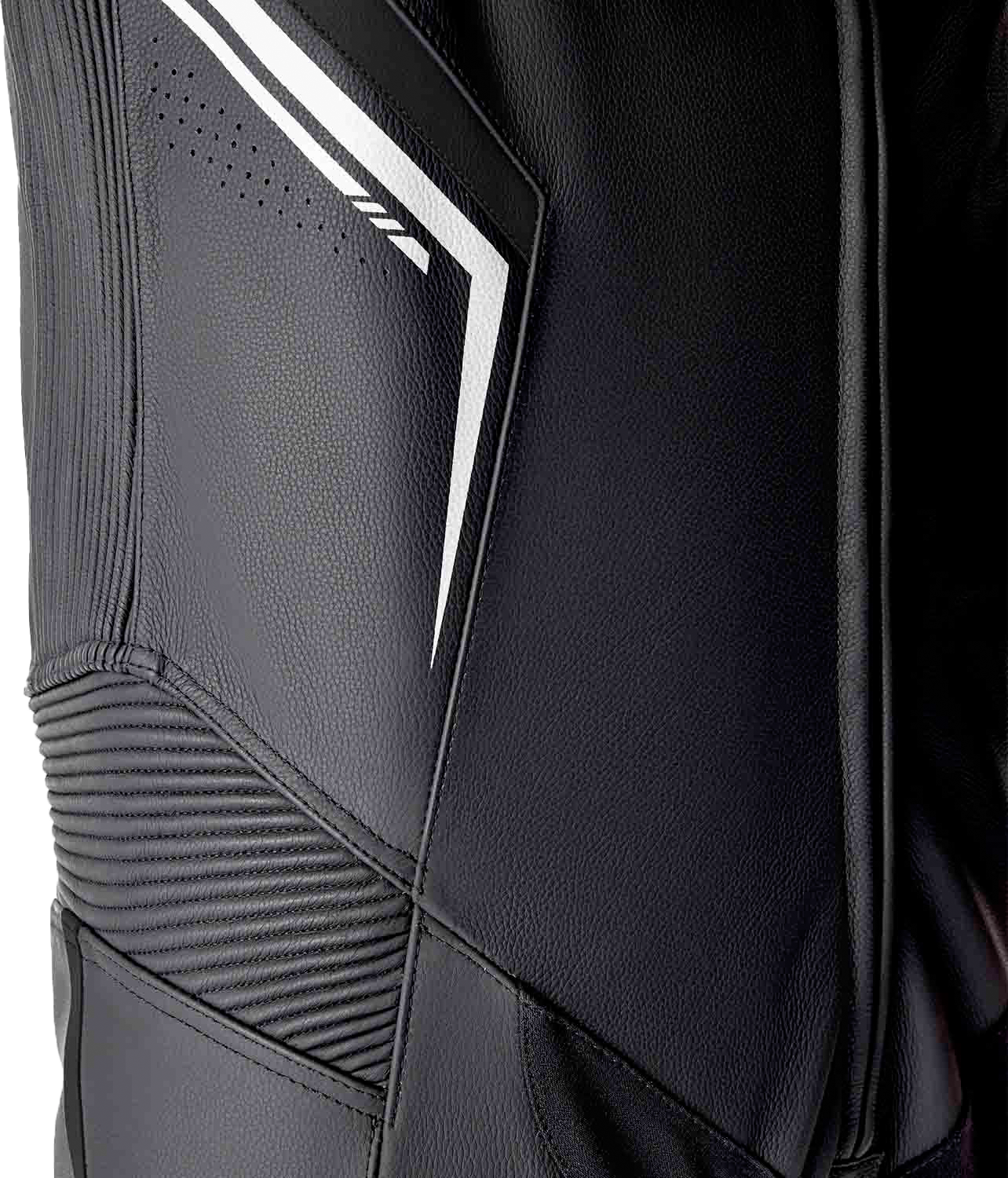 RST S1 D3O Leather Suit - Black / White - View 20
