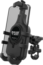 RAM Mounts RAM-B-149Z-A-PD5U Quick-Grip Pro Handlebar Phone Mount Short