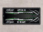 MPM Motorcycle Mat for Kawasaki Ninja H2 Carbon - MM7406
