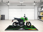MPM Motorcycle Mat for Kawasaki Z125 - MM7408