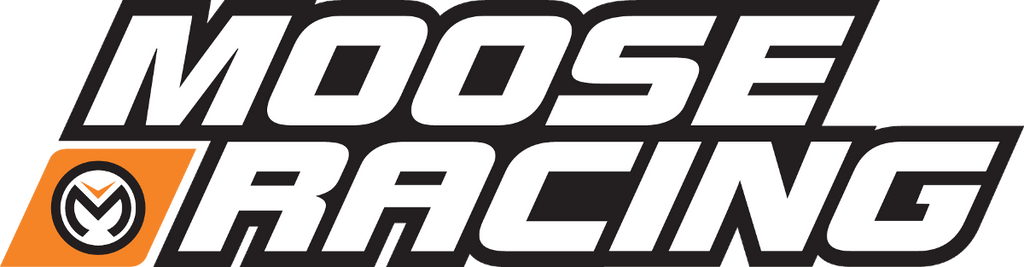 MOOSE OFFROAD Moose Decal - Decal / Moose Corporate Horizontal / Black / 10 Pack 4320-2632
