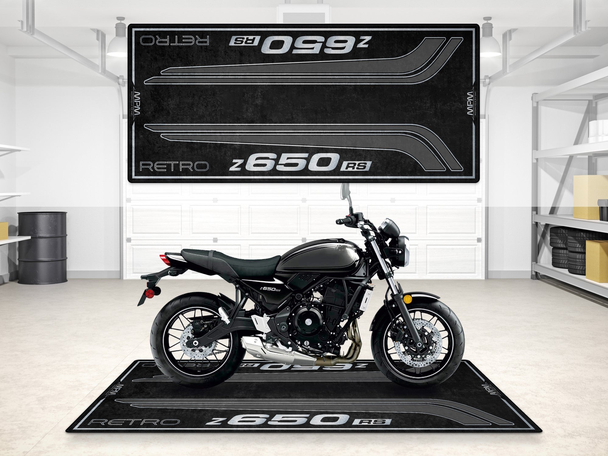 MPM Motorcycle Mat for Kawasaki Z650 RS - MM7414