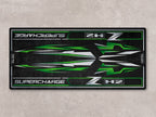 MPM Motorcycle Mat for Kawasaki ZH2 - MM7418