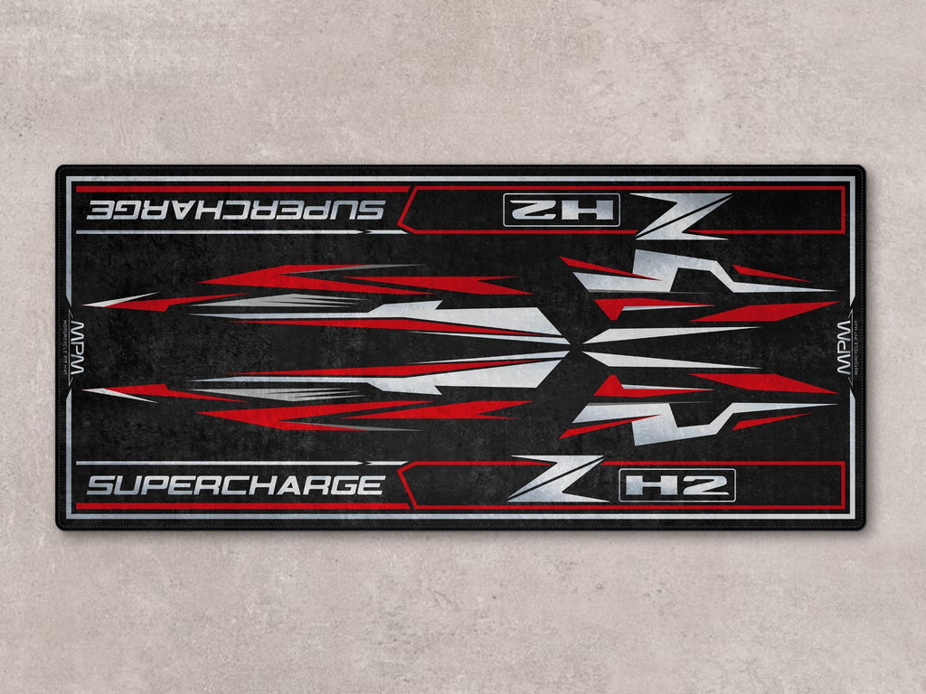 MPM Motorcycle Mat for Kawasaki ZH2 - MM7418