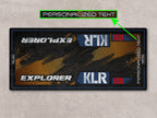 MPM Motorcycle Mat for Kawasaki KLR 650 - MM7431