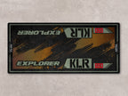 MPM Motorcycle Mat for Kawasaki KLR 650 - MM7431