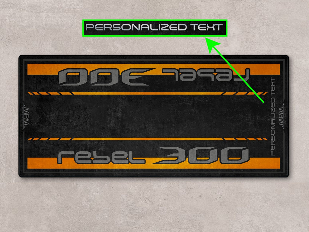 MPM Motorcycle Mat for Honda Rebel 300 - MM7440