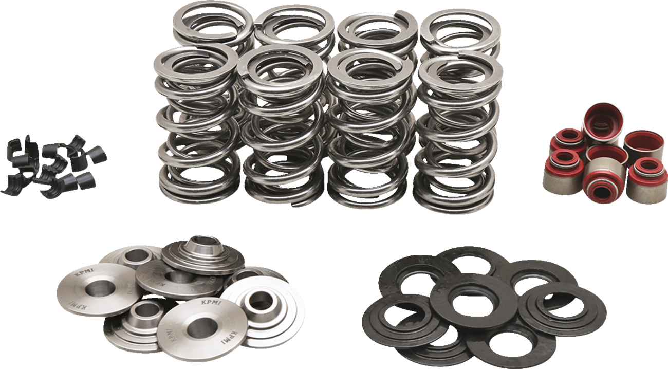 KIBBLEWHITE Valve Spring Kit - Lightweight Racing / 0.630" Lift / Titanium Retainers / M8 0926-3420