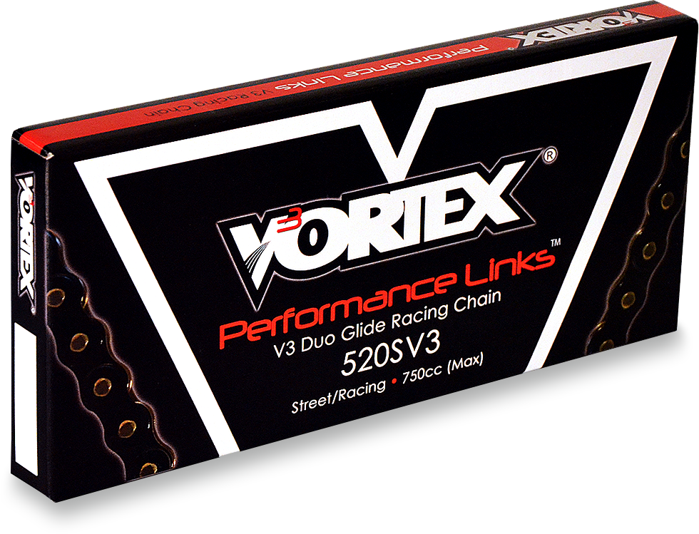 VORTEX Chain and Sprocket Kit - HFRS - Black - Suzuki GSX-R600 CK6273