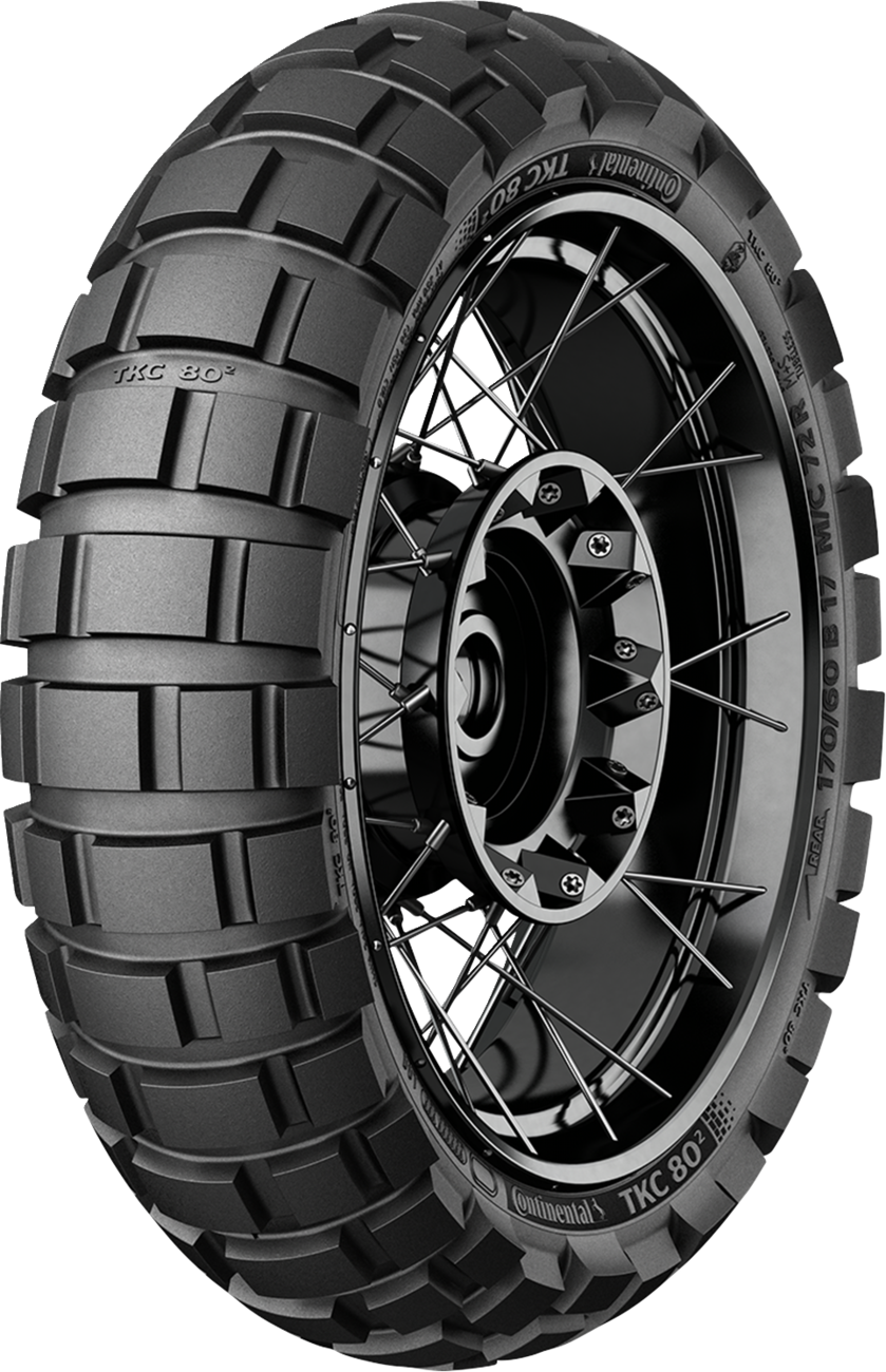 CONTINENTAL Tire - TKC 80² / Rear / 140/80-18 / 70R 0317-0968