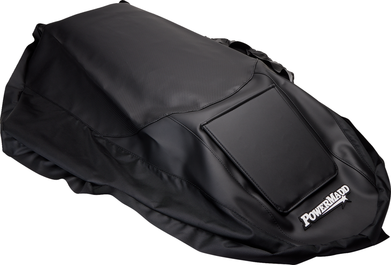 POWERMADD Rev X Ergonomic Seat Riser Kit - Rev X High Rise Seat Cover / 3" / Black / Ski-Doo 0821-3457