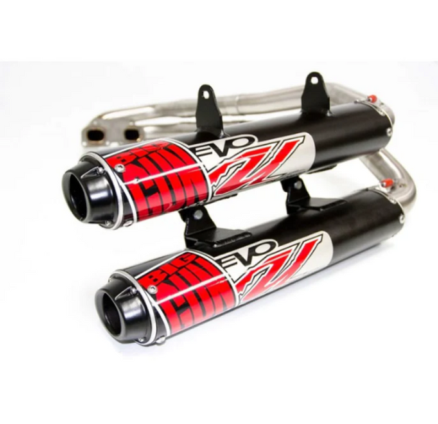 12-7413 Big Gun 16-23 Polaris General 1000 EVO U Series Dual Full Syst Exhaust