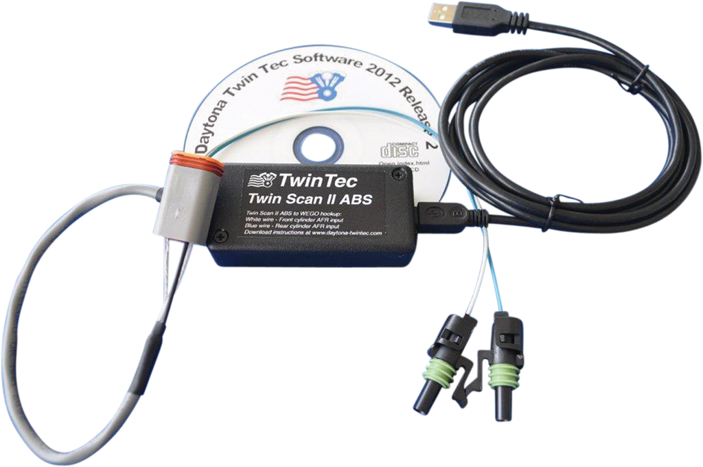 DAYTONA TWIN TEC LLC Twin Scan II ABS Diagnostic Kit - Diagnostic Scan Tool / Twin Scan II/ABS / Kit 3807-0206