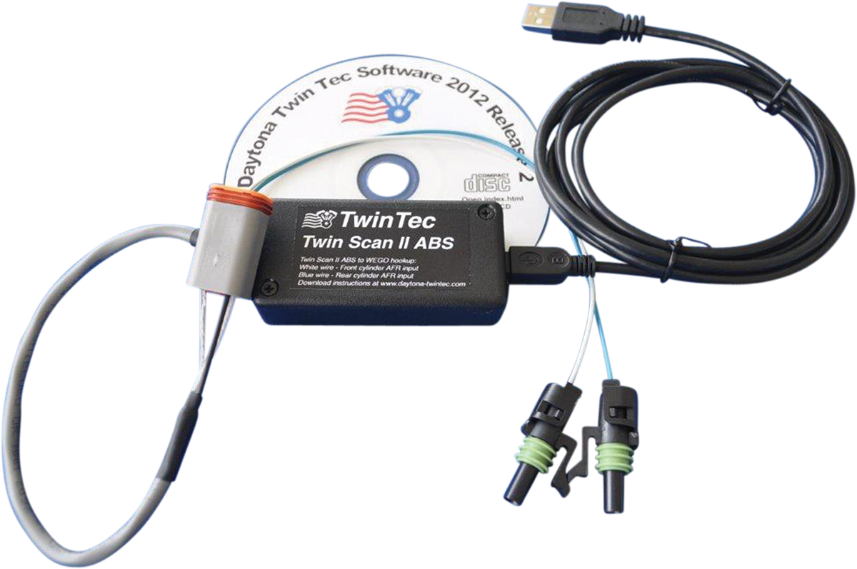 DAYTONA TWIN TEC LLC Twin Scan II ABS Diagnostic Kit - Diagnostic Scan Tool / Twin Scan II/ABS / Kit 3807-0206