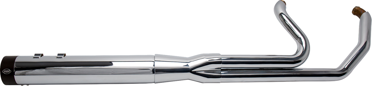 2-into-1 Sidewinder Exhaust System - 50 State - Chrome - Touring '07-'16